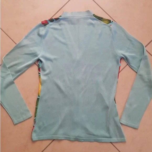 Vintage Gucci silk fruit cardigan top by Tom ford - Picture 4 of 4